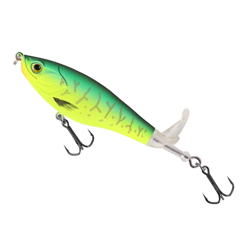 

Whopper Popper 9501 Fishing Lures 90mm 110mm Floating & Sinking Hard Baits Long Casting Pencil Lure Popper Wobblers, 7 colors can select