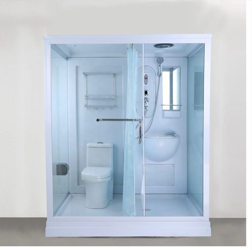 
portable bathroom shower cabin toilet sink combo 