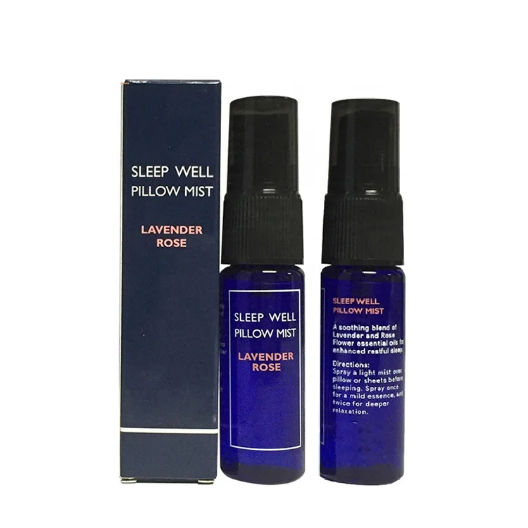 Fragrance Sleep Well Mist Organic Lavender Rose Pillow Mist