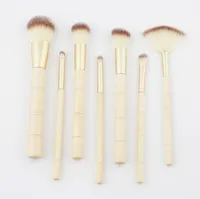 

New Beauty personalized bamboo Makeup Brushes Make Up Set Foundation Eyebrow Concealer Cosmetic Eyeshadow Brushes Kits