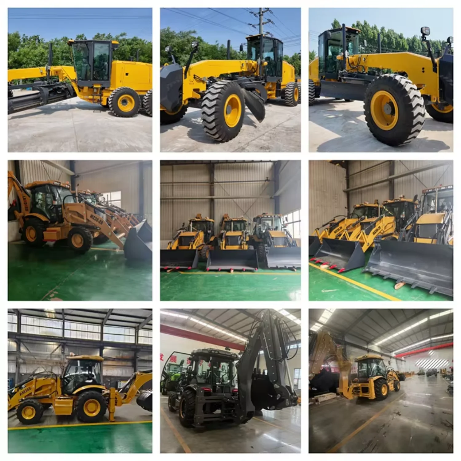 Motor Grader 215HP Cummins Engine 16.8 Ton Road Grader for Highway Construction and Earthmoving