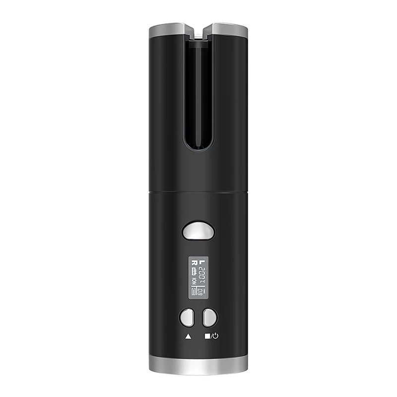 
Private Label Mini Usb Rechargeable Auto Cordless Rotating Magic Hair Curling Iron Wireless Electric Automatic Hair Curler 