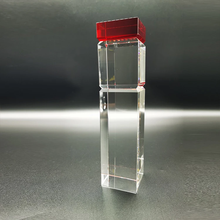 

New Style High Quality Crystal Sport Cup Trophy Blank Crystal Cup For Winner, Clear