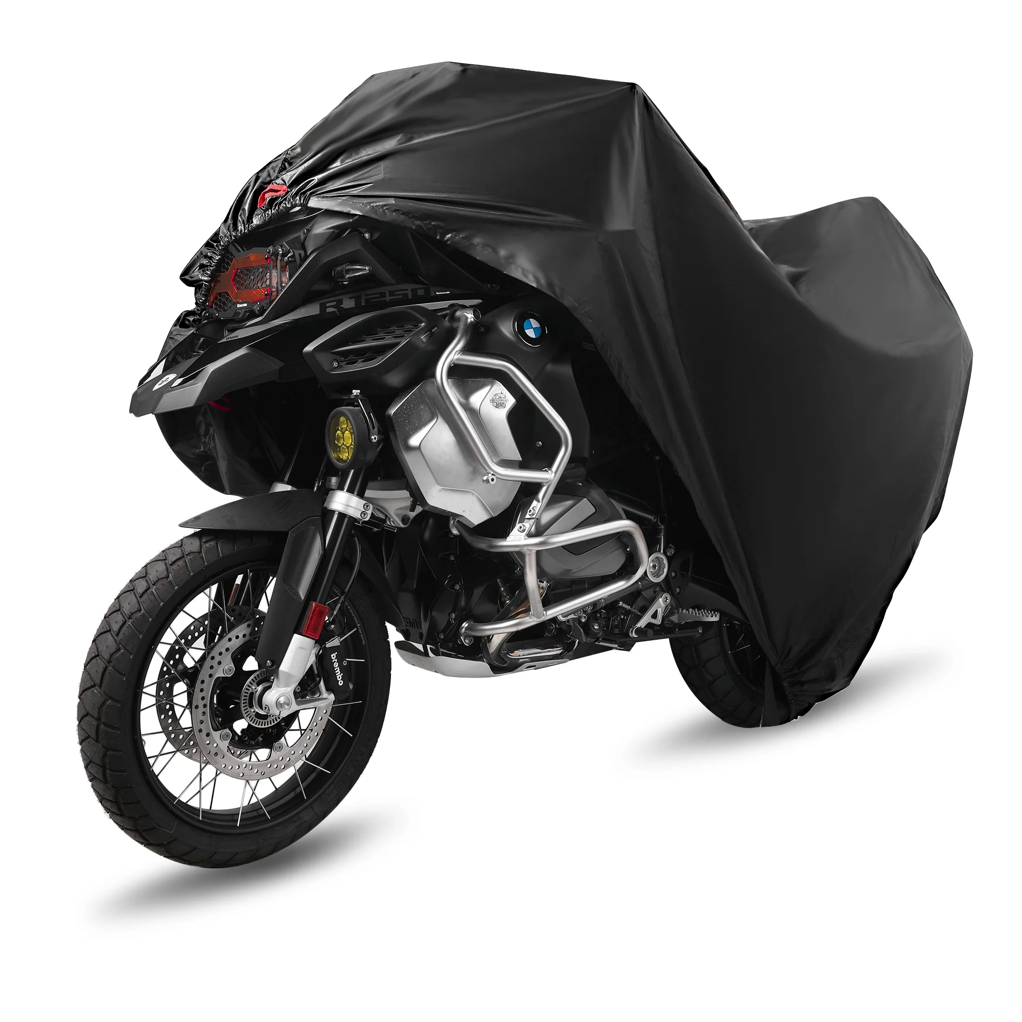 

Rhinowalk Waterproof Durable Motorcycle Rain Cover UV Protection Portable Dustproof Cover for Motorbike -XL