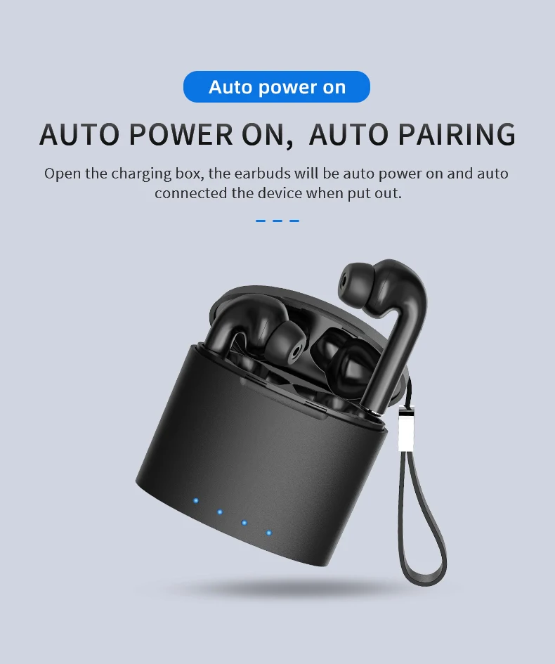 Touch control noise cancelling good bass wireless bluetooth headset with mic