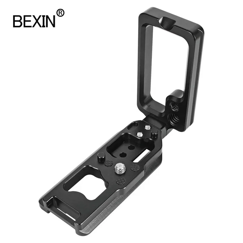 

BEXIN Wholesale Tripod Plate Adapter Camera L Shaped Slider Plate Bracket Vertical Shoot Quick Release L Plate for nikon Z6 Z7