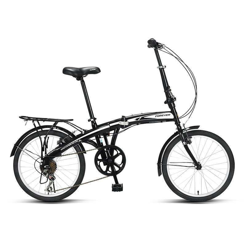 

7 Speed 20 Inch V Brake Bicycle High Carbon Steel Frame Bicycle Ride On Car Cycling Bicicleta Adult Folding Bike Y317001