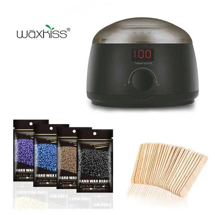 

Waxkiss Wax Warmer Home Hair remover kit Electric Machine hot wax melt pot