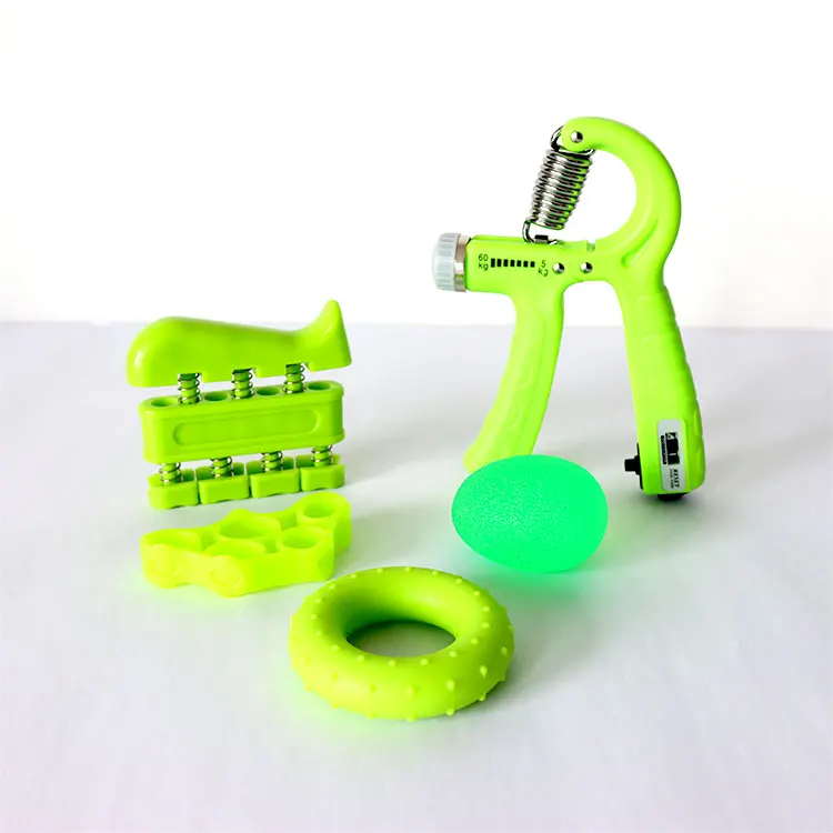 

2021 new Power Resistance Workout Equipment Adjustable hand grip set, Black/green