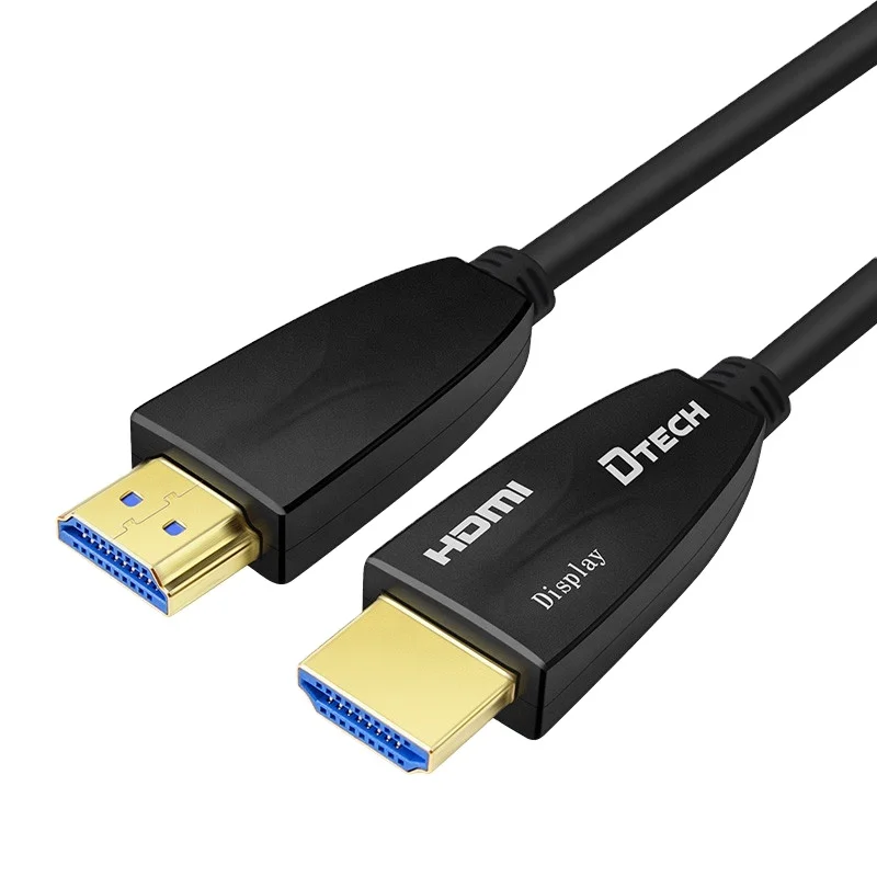 

High Quality Equipment Projector Dtech Ultra HD 3d 4k @ 60hz 1080p Optical Fiber HDMI Cable for TV