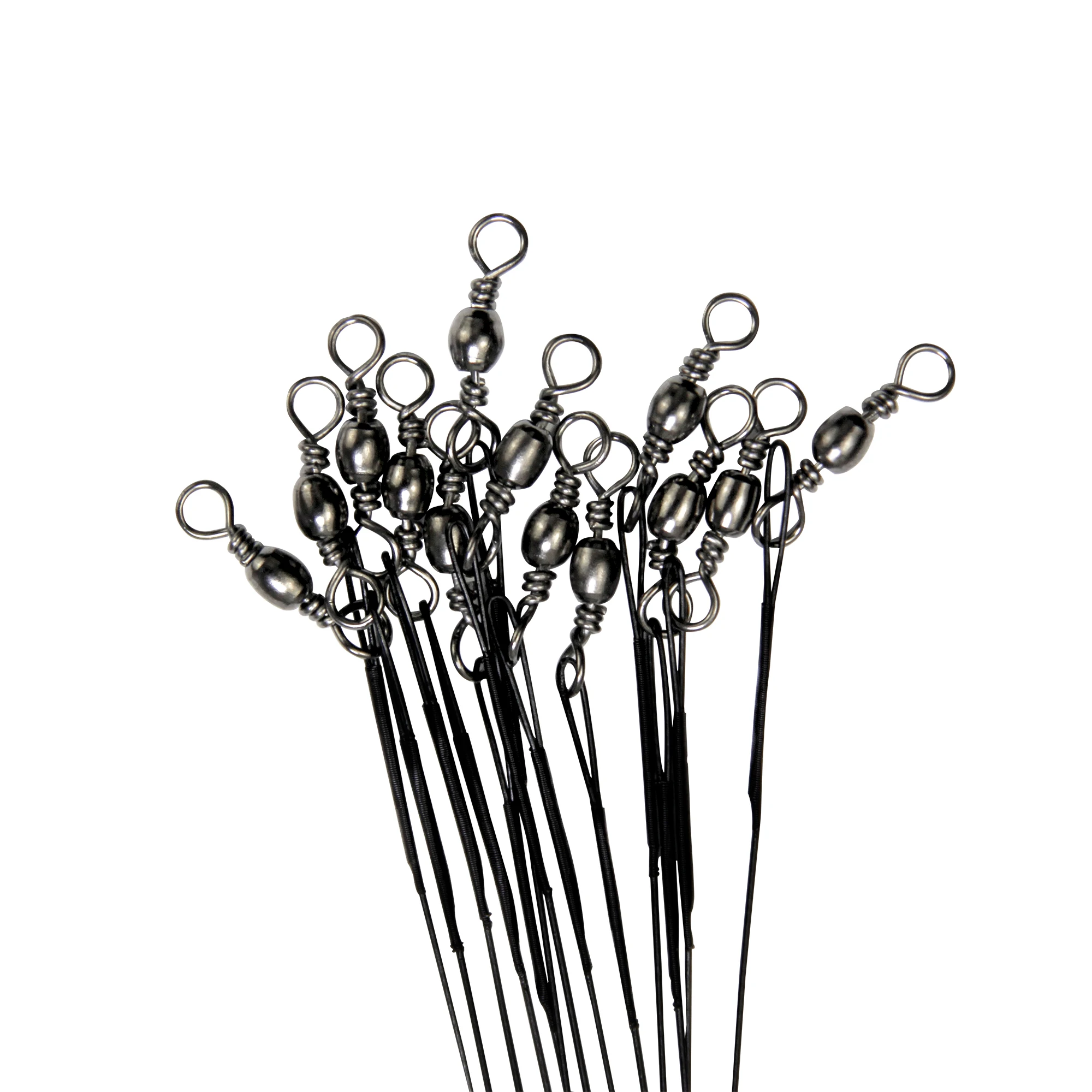 Stainless Steel Fishing Wire Leader Rigs Wire Leaders With Snap Swivel