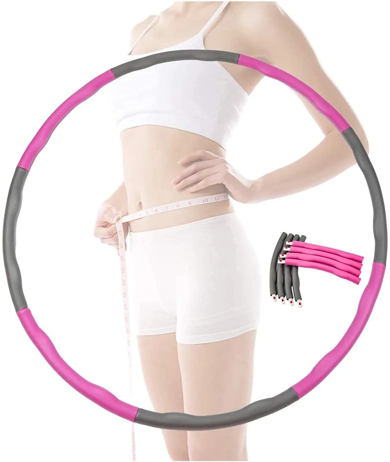 

Gym Fitness hula_hoop ring adjustable length flexible hula_hoope for adults