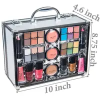 

New Product Pop Cosmet Eye Lip Works Kit Color Makeup Box Set For Women