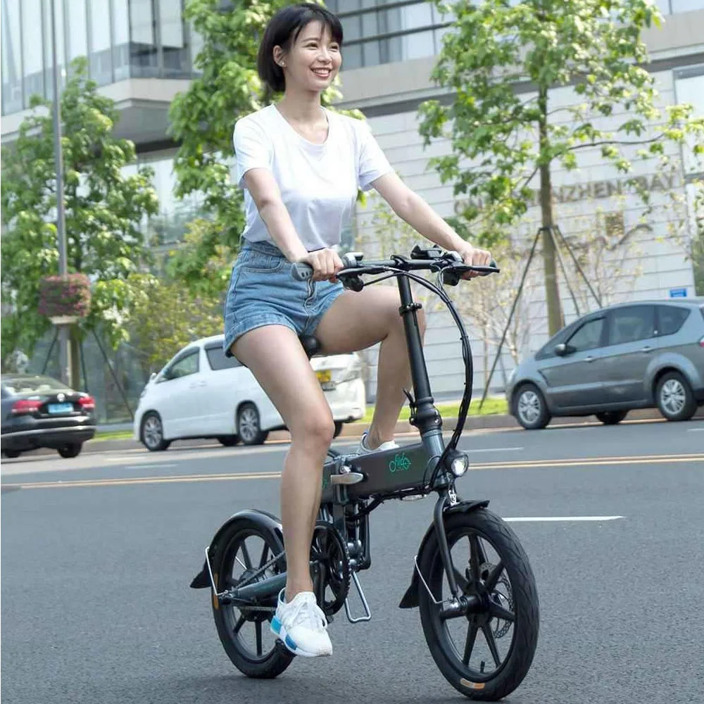 

Free DorpShiping FIIDO D2S Folding Electric Bike Gear Shifting Version 36V 7.8Ah 250W 16 Inche Moped Electric Bicycle 25km/h Max