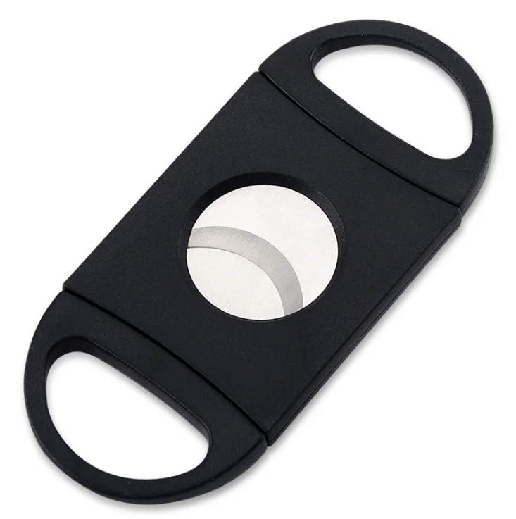 

Custom Logo Luxury Double Blade Cigar Accessories Cigar Scissors Cutter