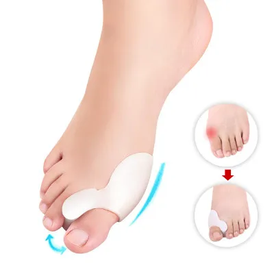 

Toe Bunion Corrector Toe Separators Hallux Valgus Toe Straightener Alignment, Transparent or white