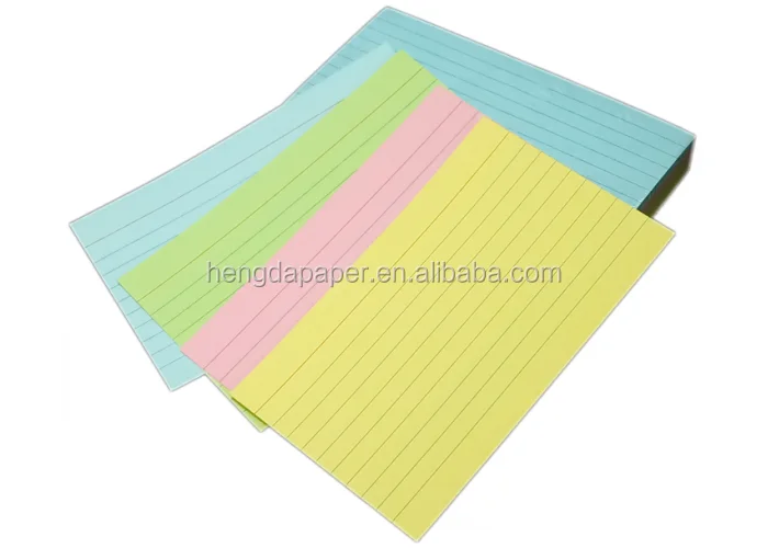 Ruled Assorted Pastel Colours Neon Colours Index Cards Buy Index