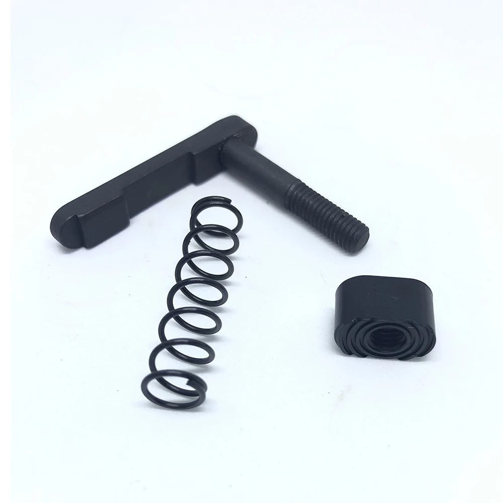 

MAGORUI Double side (left & right hand) quick release magazine catch for Airsoft M4 / M16 AEG Hunting Accessories, Black