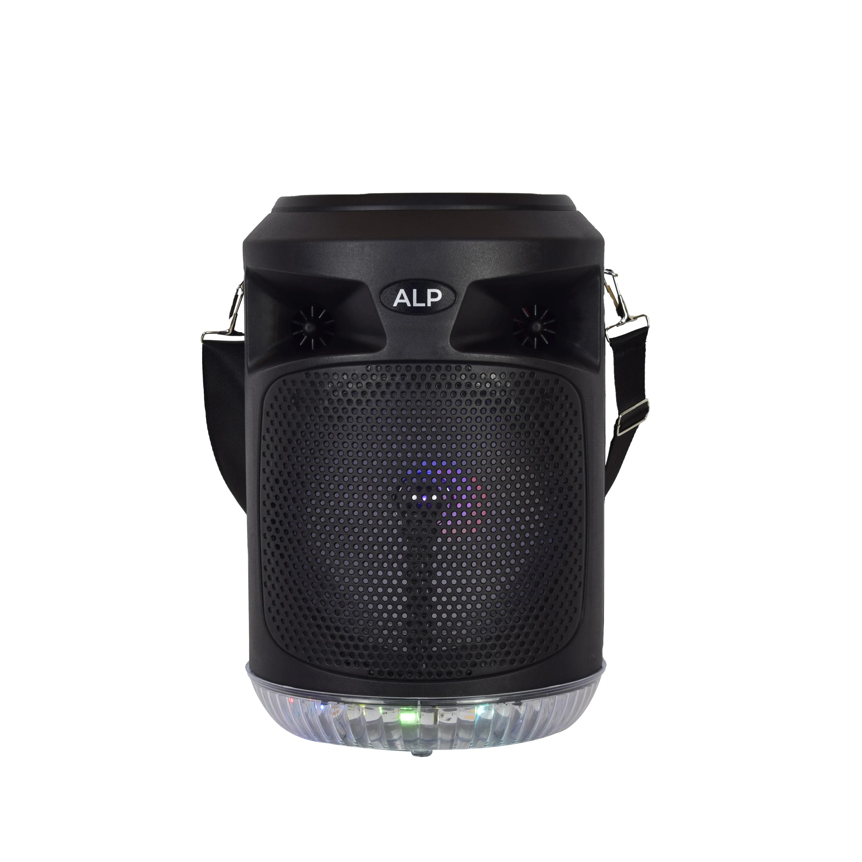 

2021 portable digital amazon top sell amplified Ailipu in stock 8inch Portable Outdoor with LED Light bt trolley Speaker with fm