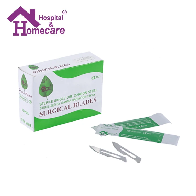 
High Quality Carbon Steel Surgical Blades With CE ISO Approved 