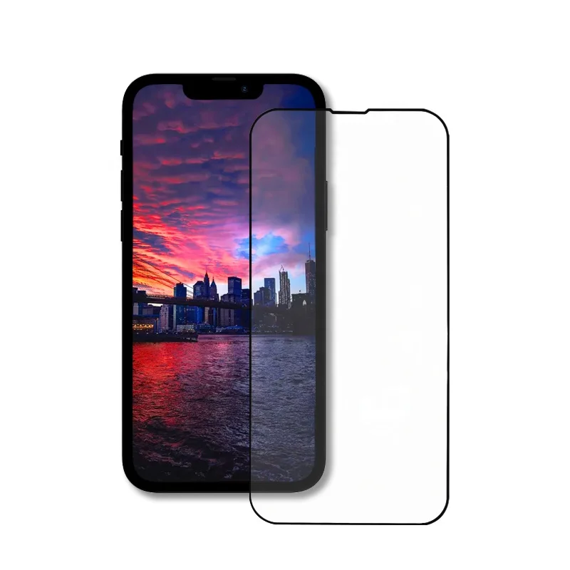 

Full Cover 3D 9H Mobile Phone Tempered Glass Screen Protector For iPhone 12 iphone 13 3d screen protector with 3d lens pr