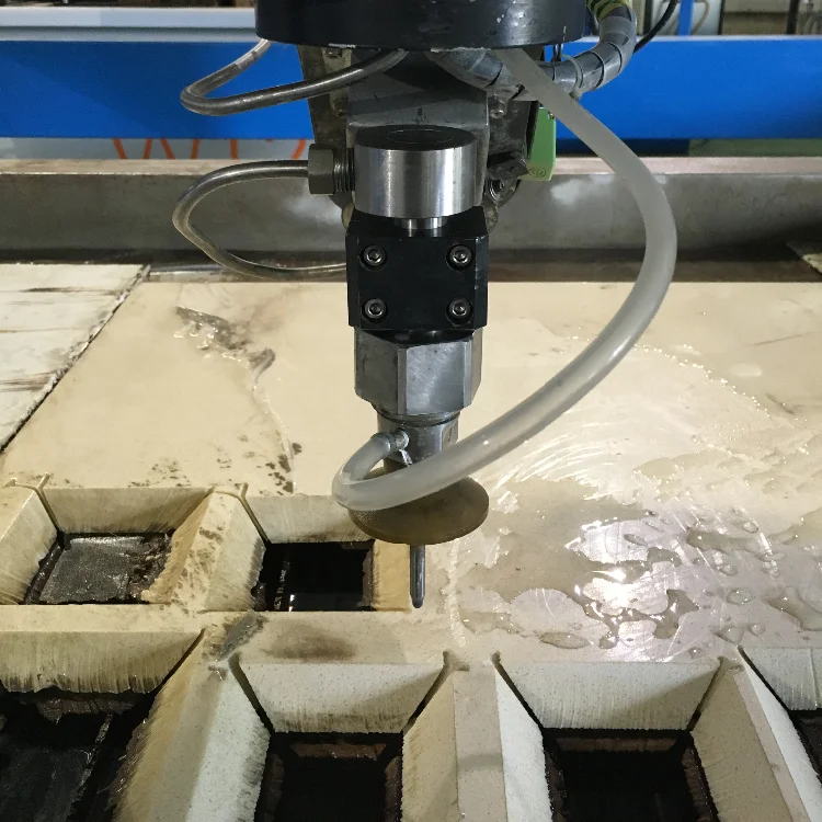 
waterjet cutting machine ,water jet granite cutting machine ,Granite water jet 5 axis 3D cutting machine with CE TUV ISO9001 