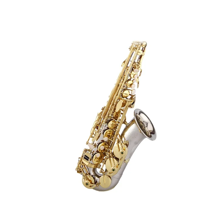 

Fashion professional Technology High Configuration Deep EB cupronickel Alto Saxophone sax, White