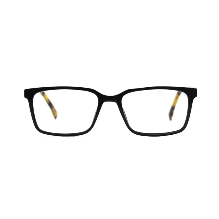 

93224 C1Hot Selling Vintage Rectangle Shape Men Acetate eyeglasses Optics