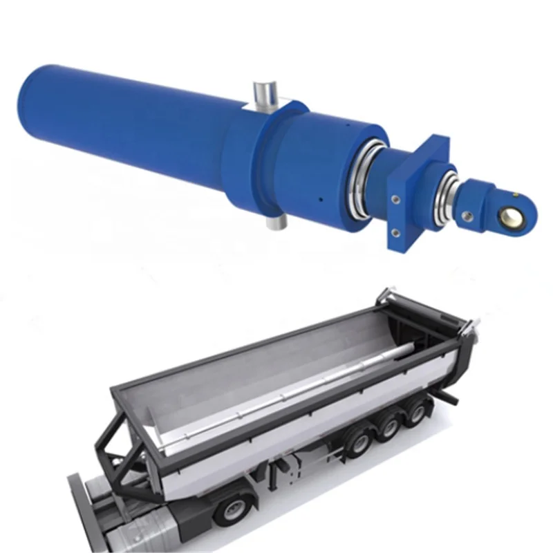 Horizontal Pushing Unloading Multistage Telescopic Hydraulic Cylinder Buy Horizontal Unloading