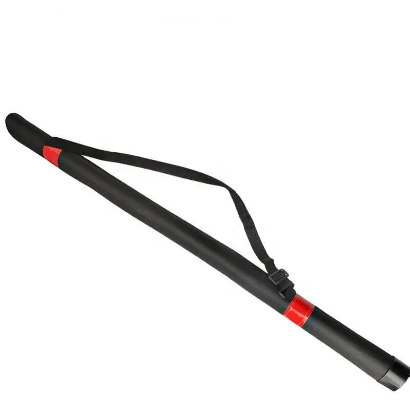 

TY Portable Fishing Bag Carrier Canvas Holds 4-5 sticks Fish Pole Tools Storage Bag Case, Black