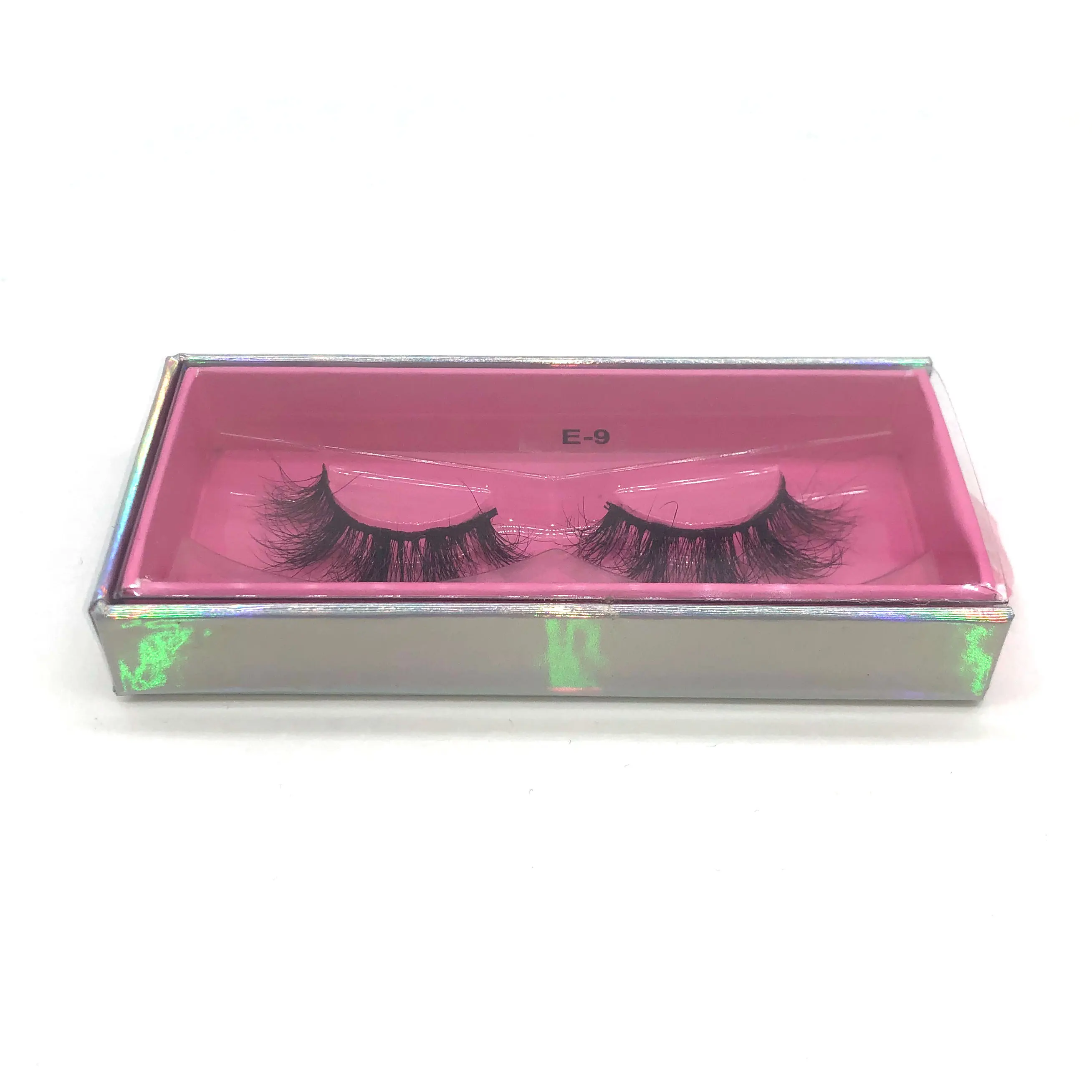 

private label rectangle acrylic drawer wholesale pink custom lash box