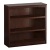 Wholesale natural antique walnut wooden shelves bookcase for office