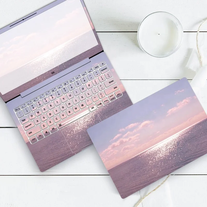 13.3" 14" 15.6" 16" Vinyl Decal Laptop Skin Sticker Printer Laptop Skins For Macbook, Over 500 designs for option