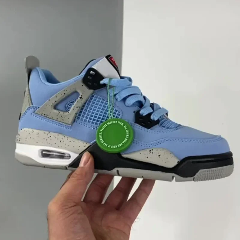 

Original Air J Retro 4 Chaussures De Basketball Aj New Style Man Sport Shoes Shoes Sneaker Man Black