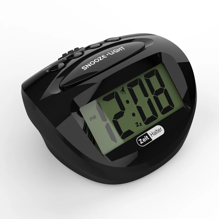 

Popular Search Mini Table Black Plastic Material Lcd Backlight Large Battery Operated Led Clock, Black or customized