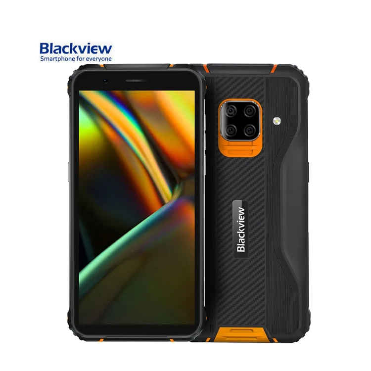 

Waterproof Dustproof Shockproof Android 10 MTK6762V/WD Blackview BV5100 Pro Rugged Phone with Scanner Function, 4GB+128GB