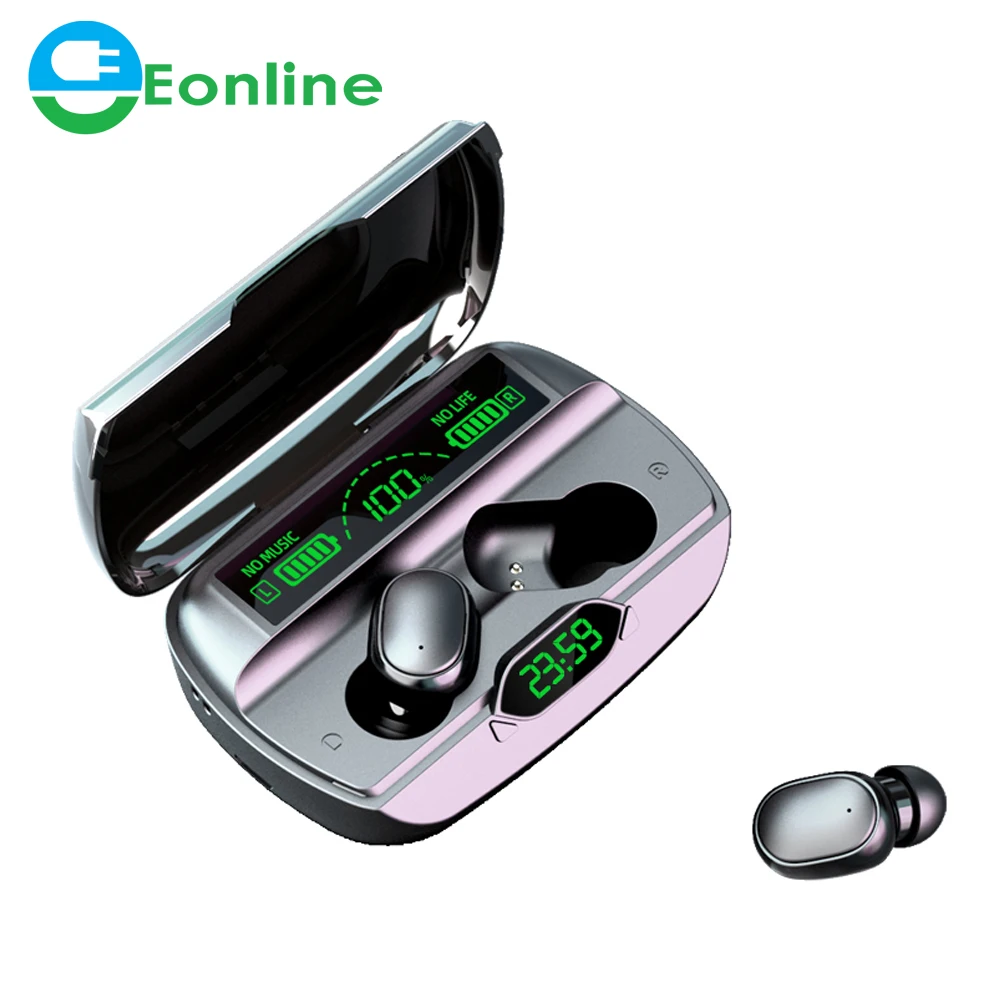 

Eonline G6 Wireless Headphones Earphone Handsfree 5.1 TWS Headset with Mic PK i9S i12 for Redmi Airdots Dropshipping