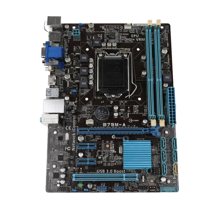 

B75 B75M PLUS Motherboard DDR3 16GB Support for Intel Core i7 /i5/i3 Processors in the LGA1155 Motherboard