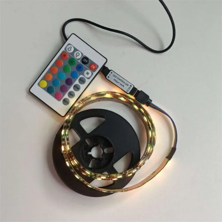 Flexible Mini Lamp Desk Decor Usb Cable Power Colorful Led Strip Light