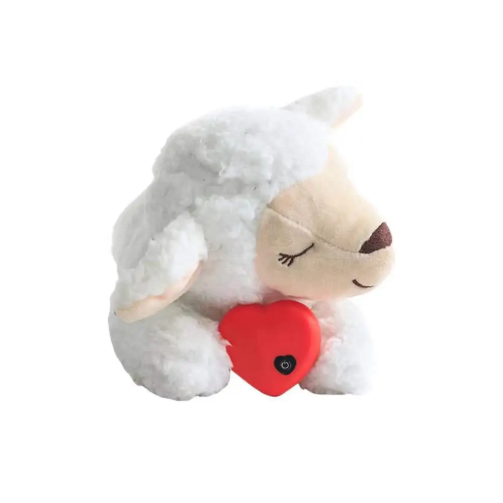 

Pet Love Soothe Anxiety Behavioral Aid Plush heartbeat puppy toy smart dog pet toys Dog Plush Toys snuggle, Picture shows