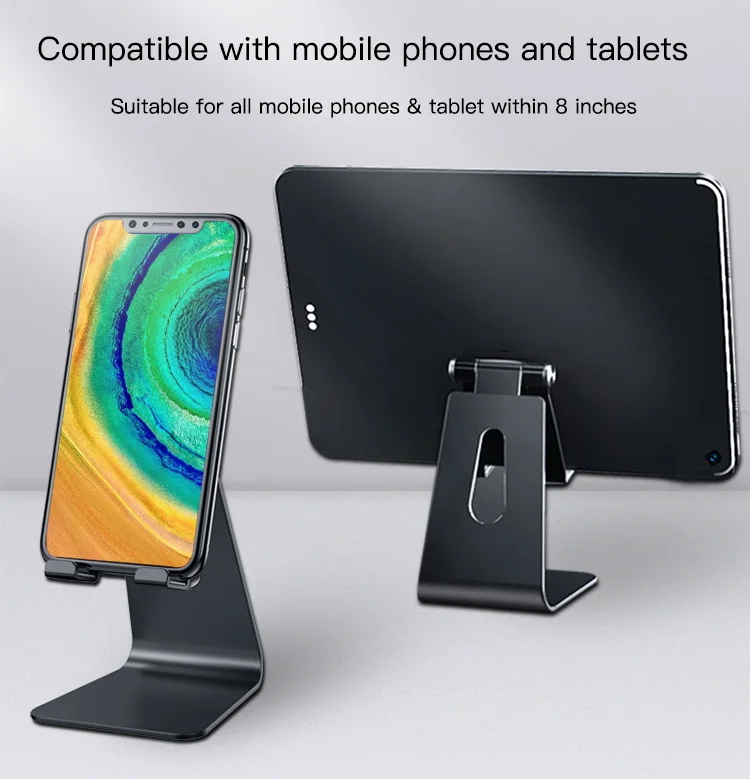 Display Aluminium Table Adjustable Flexible Desktop Desk Mobile Cell Smart Cellphone Stand Phone Tablet Support Holder For Ipad