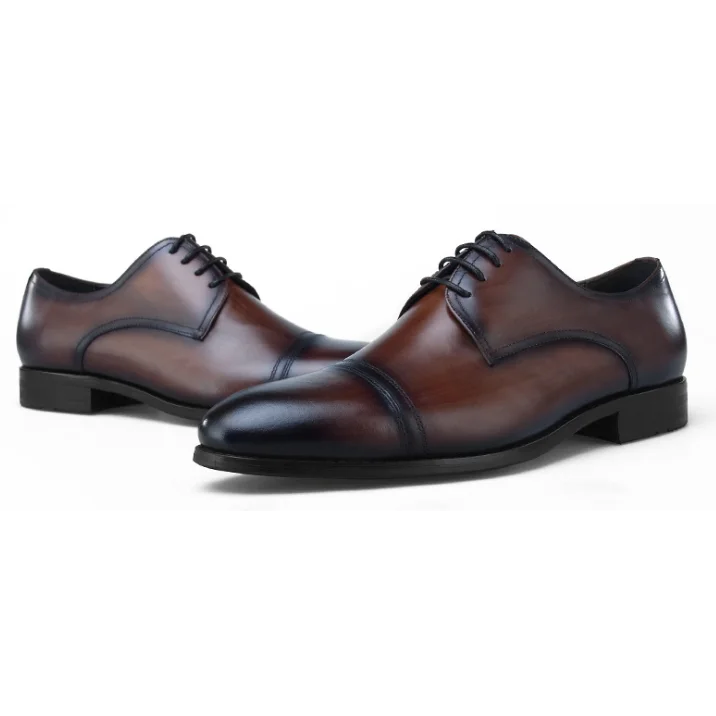 

Dropshipping italian stylish men wedding business dress shoes formal leather big size daily office men shoes kilang kasut kulit