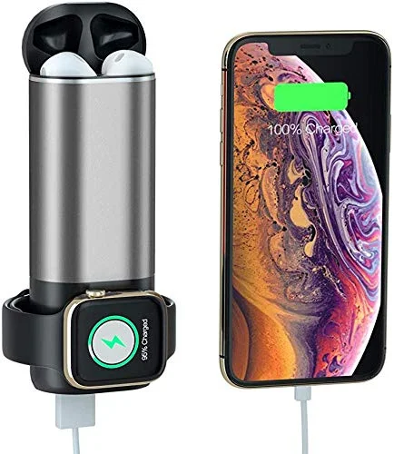 new arrival for 2020 Cylinder Shape Magnetic Wireless Charger Portable Durable Battery Life Dust-proof Multi-function Power Bank