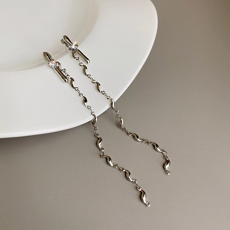 

11cm fashion geometric earings for women 2021 long