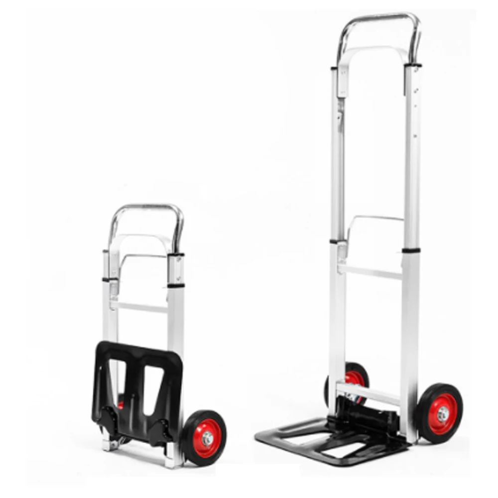 

100kg load capacity HT1105 (HT1105B) warehouse hand trolley tool cart second hand truck