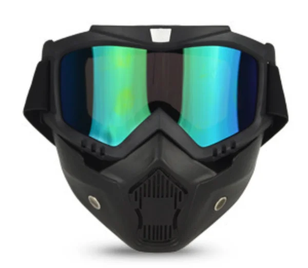 

Motorcycle Goggles Face and Eye Protection Detached Goggles for Outdoor Sports and Games