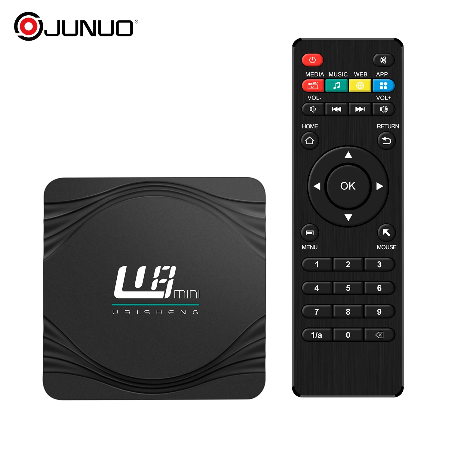 

U8 mini Android 9.0 2.4G WIFI 4K 3D Smart TV Decoder Box from china