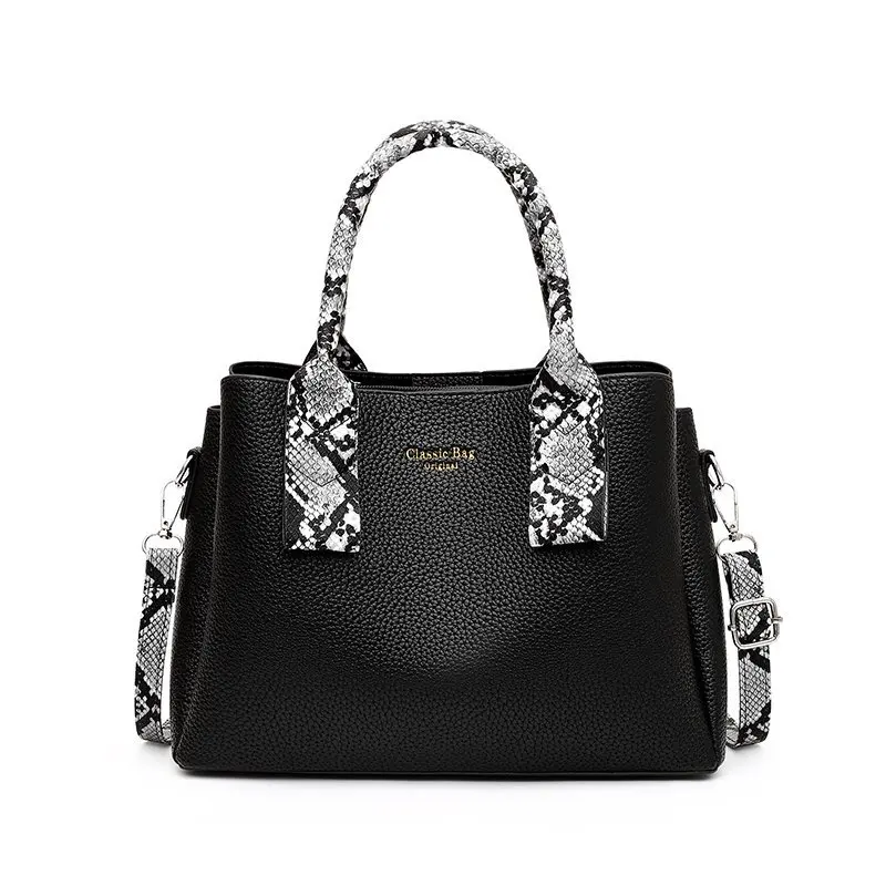 

China wholesale luxury fashion women ladies snake skin clutch handbag bag, 3 colors