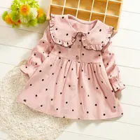 

Hot Selling Pretty Baby Frock 12 Month 1 Year Old Girl Clothes First Birthday Cute Party Dress