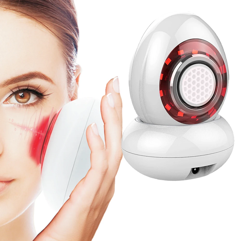 

Korean Skin Care Face Massage Facial 2020 Beauty Device Machine Rf Face Lifting Skin Massager About 3 Hours, White or customized